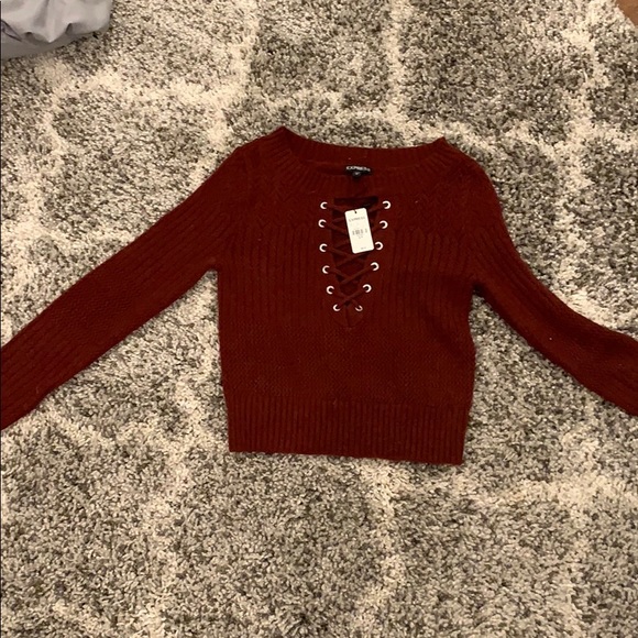 Express Sweaters - Red express sweater